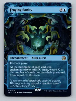 Fraying Sanity R Wilds of Eldraine: Enchanting Tales 19 NM - Image 1