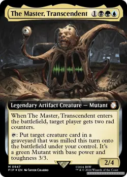 The Master, Transcendent (Extended Art) (Surge Foil) [PIP - 947] - NM [Foil] ... - Image 1