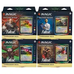 Magic The Gathering Fallout Commander Deck Bundle – All 4 Decks/Sealed 195166228532 - Image 1