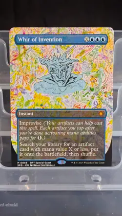 Magic: The Gathering Whir of Invention Instant regular Blue Special Guest - Image 1