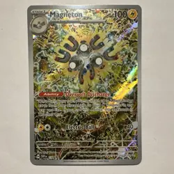 Pokemon TCG Magneton 159 SVP Scarlet & Violet Promo Holo 100 HP Stage 1 - Image 1