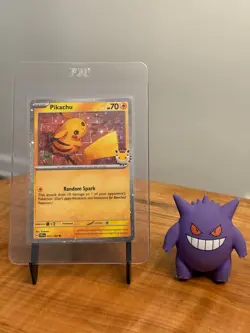 Pokemon TCG – Pikachu 051/162 – POKEMON DAY STAMPED PROMO 30th Year 2026 - Image 1