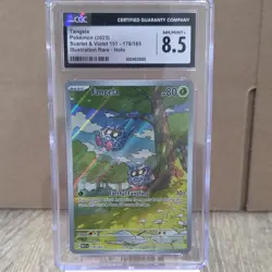 Pokemon Tangela Illustration Rare Holo 178/165 Scarlet & Violet 151 CGC 8.5 - Image 1