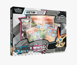 Pokemon Victini Illustration Collection Box – Black Bolt & White Flare – Sealed - Image 1