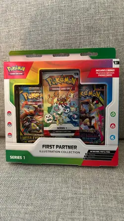 Pokemon TCG First Partner Illustration Collection Series 1 New Sealed - Image 1