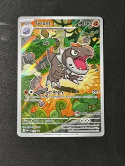 Tyrunt 070 Black Star Promo Pokemon Center Stamped Exclusive - Image 1