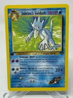 Pokemon First Edition Sabrina's 30/132 Gym Challenge Pack Fresh - Image 1