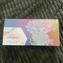 Pokemon Prismatic Evolutions Super-Premium Collection Box Eevee English - Image 1