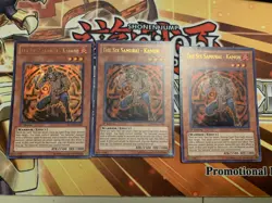 The Six Samurai - Kamon (3x) RYMP-EN089 1st Edition Ultra Rare LP Edison Yugioh - Image 1