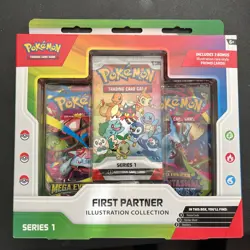 Pokemon TCG First Partner Illustration Collection Series 1 Factory Sealed Box🔥 - Image 1