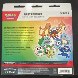 Pokemon TCG First Partner Illustration Collection Series 1 Factory Sealed Box🔥 - Image 2