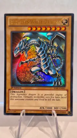 Yu-Gi-Oh! TCG Blue-Eyes White Dragon Saga of Blue-Eyes White Dragon... - Image 1