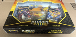 Pokemon TCG Hidden Fates RAICHU-GX COLLECTION SET FACTORY SEALED! - Image 4