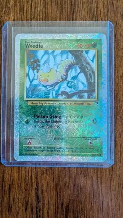 Pokemon TCG Weedle Legendary Collection Reverse Holo Nintendo Mint 99/110 YC4 - Image 1