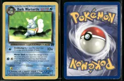 ✰ DARK WARTORTLE 46/82 UNCOMMON TEAM ROCKET POKEMON ✰ MP - Image 1
