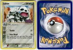 LAIRON - 45/110 - UC - HOLON PHANTOMS - POKEMON - REVERSE HOLO - DAMAGED - Image 1