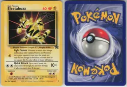 ✰ ELECTABUZZ 2 PROMO WIZARDS BLACK STAR PROMOS POKEMON MP ✰ BOX1ROW4MMP3 - Image 1
