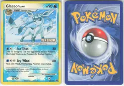 ✰ GLACEON 020/100 PROMO BURGER KING PROMOS POKEMON ✰ DMG - Image 1