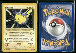 ✰ PIKACHU 70/111 COMMON NEO GENESIS POKEMON ✰ DMG - Image 1
