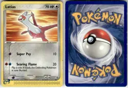 LATIAS - 014 - P - NINTENDO BLACK STAR PROMOS - POKEMON - - DAMAGED - Image 1