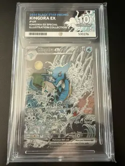 Kingdra EX SVP 131 Ace Black Star Promo Pokemon TCG Grade 10 - Image 1