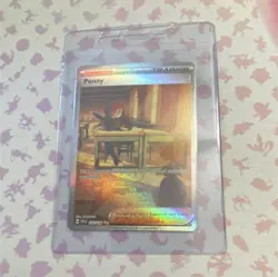 Pokemon Penny Trainer Full Art Ultra Rare Holo SV01 252/198 - Image 1