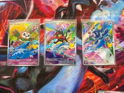 Pokemon 2026 First Partner Illustration Collection Series 1 Promo Set - Alola - Image 1