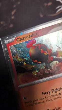 Pokemon - Charcadet 026/182 Paradox Rift Cosmos Holo NM DOUBLE SWIRL - Image 4