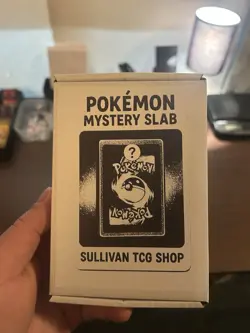 Pokemon Mystery Slab & 2 English Packs - Image 1