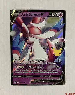 Dark Sylveon V SWSH134 - Pokemon TCG - Sword & Shield Black Star Promo - Holo - Image 2