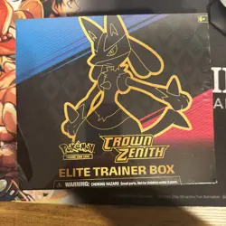 Pokemon Crown Zenith Elite Trainer Box ETB Factory Sealed New - Image 1