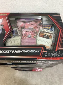 Pokemon TCG Team Rocket's Mewtwo Ex Box Sealed - (Lot of 15) - Image 1