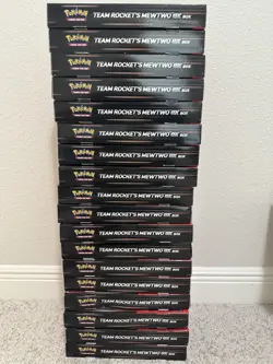 Pokemon TCG Team Rocket's Mewtwo Ex Box Sealed - (Lot of 15) - Image 3