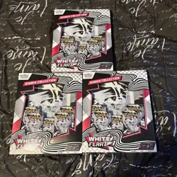 Pokemon TCG: Scarlet & Violet. 1 WHITE FLARE Binder Collection FACTORY SEALED - Image 1