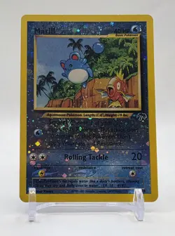 Pokemon TCG Marill 11/18 Southern Islands Promo Reverse Holo W/ Swirl - Image 1