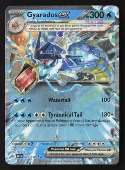Gyarados ex Double Rare Holofoil SVI 045/198 NM Pokemon TCG - Image 1