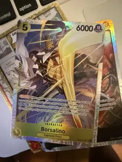 One Piece OP15 Borsalino EB04-058 SR Foil - Adventure On Kami's Island ENGLISH - Image 1