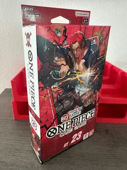One Piece Starter Deck ST 23 Shanks Mat and Deck Only NO PACK - Image 2