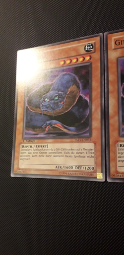 Yu-Gi-Oh! 3x Giftboa, TAEV-DE016, Common, 1./2. Auflage, Deutsch, NM/EX/EX - Image 2