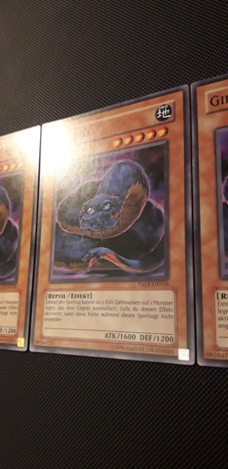 Yu-Gi-Oh! 3x Giftboa, TAEV-DE016, Common, 1./2. Auflage, Deutsch, NM/EX/EX - Image 3