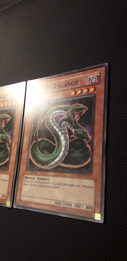 Yu-Gi-Oh! 3x Giftseeschlange, TAEV-DE017, Common, 1. Auflage, Deutsch, NM/NM/EX - Image 4