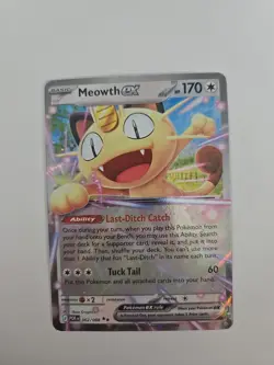 Meowth Ex 062/088 Perfect Order Nm Pokemon Tcg Trading Card - Image 1