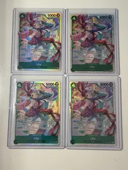 Uta OP13-023 Carrying On His Will 4 Foil Card Play Set Lot One Piece - Image 1