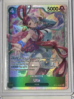 Uta OP13-023 Carrying On His Will 4 Foil Card Play Set Lot One Piece - Image 2