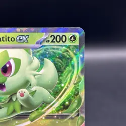 Sprigatito ex 087 Sv: Scarlet & Violet Black Star Promo Card (SVP) Holo NearMint - Image 4
