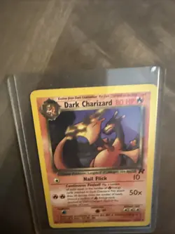 Dark Charizard 21/82 Pokemon Team Rocket Non Holo Rare WOTC Pokemon TCG Card - Image 2