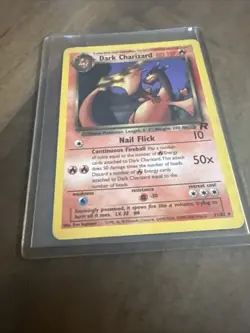 Dark Charizard 21/82 Pokemon Team Rocket Non Holo Rare WOTC Pokemon TCG Card - Image 4