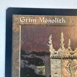 Grim Monolith – Urza’s Legacy (ULG) – LP – Reserved List – MTG - Image 2