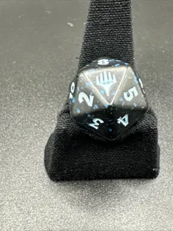 x1 Final Fantasy Spindown MTG Dice (Blue/Black) - Image 3