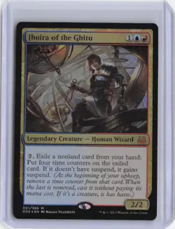 MTG Duel Decks: Mind vs. Might #1 Jhoira of the Ghitu Mythic Foil - Image 1